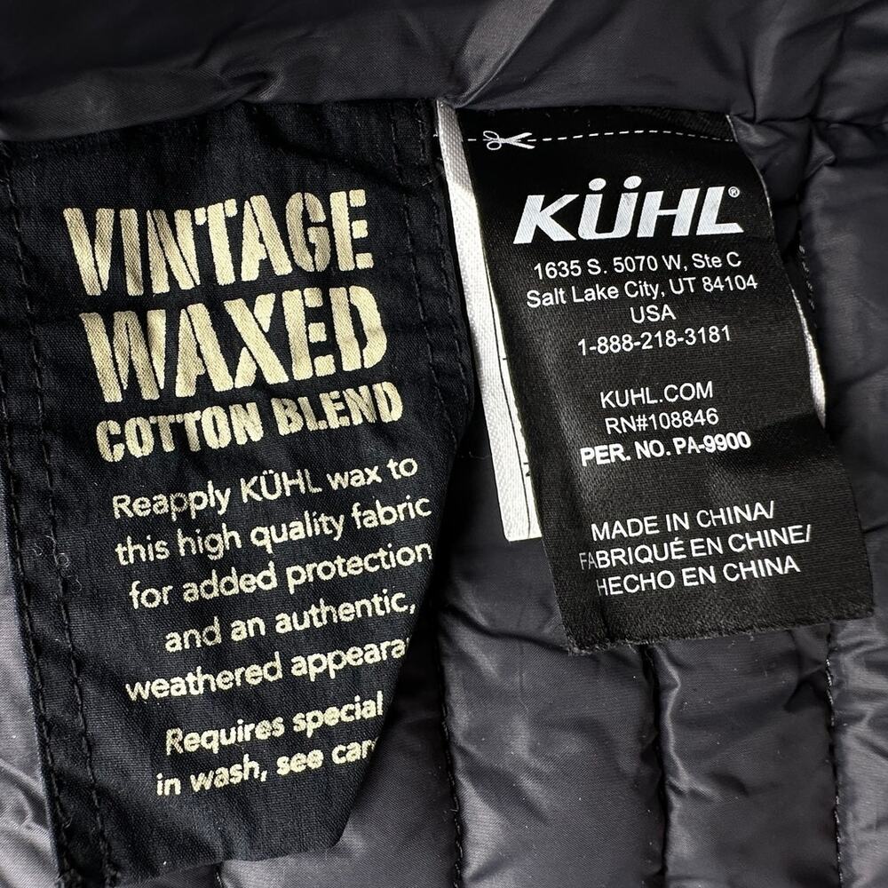 Kuhl Wyldefire Hoody 800 Fill Down Water Resistant Puffer Jacket Men Large Black - Picture 10 of 14